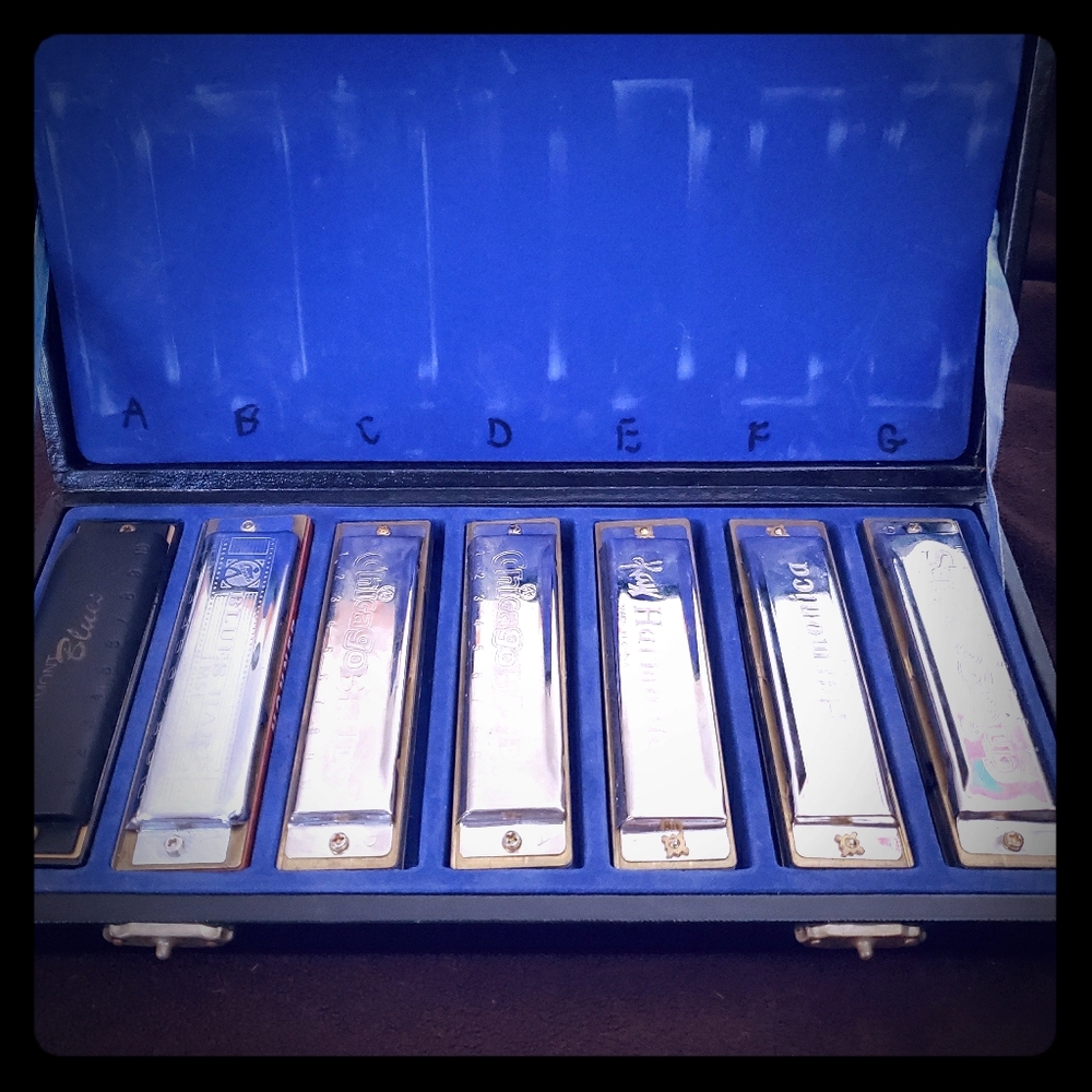 Hohner / Chicago Blues 7 Harmonicas